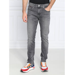 Tommy Jeans pánské šedé džíny - 33/34 (1BZ)